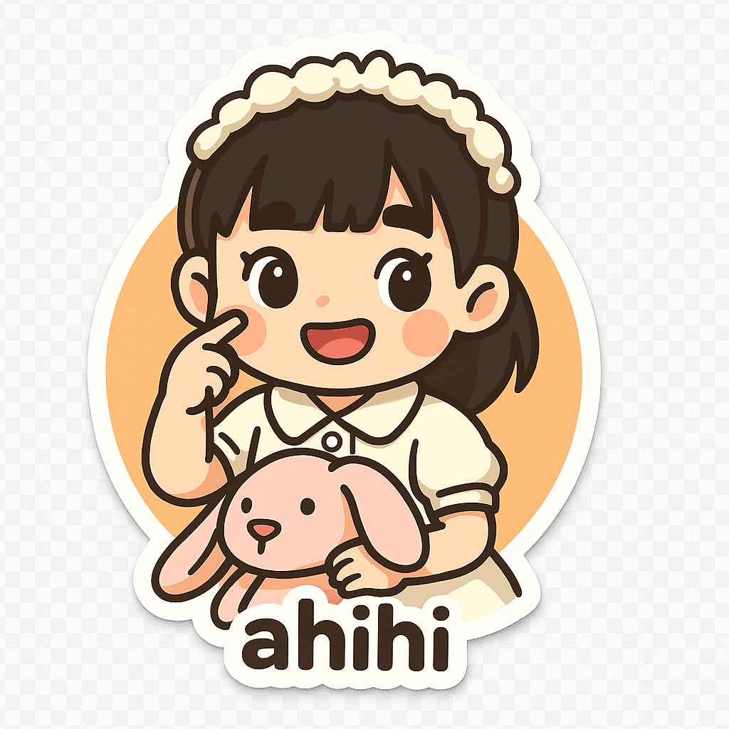 Q-version flat sticker